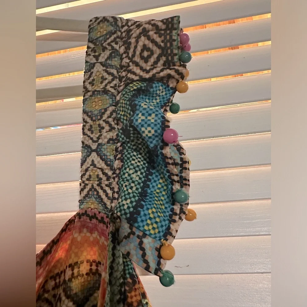 FARM Rio Colorful Geometric Midi Dress - Picture 10 of 11